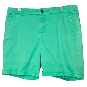 Gap Khakis by Gap the Boyfriend Shirt Rollup Shorts Southern Turquoise (Green)